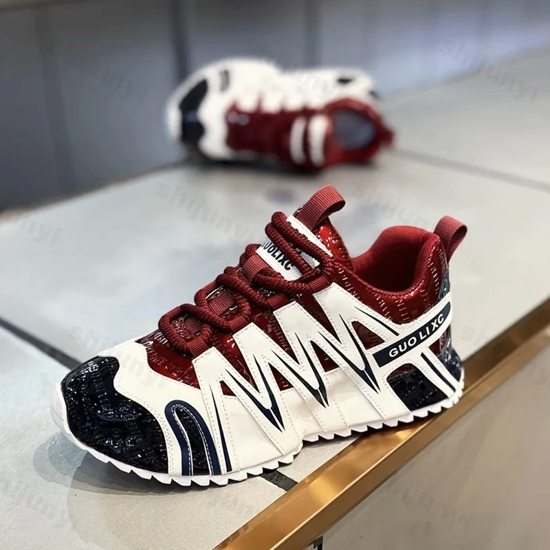 Men Vulcanized Shoes Platform Comfortable Casual Shoes 2026 Spring Anti Slip Sneakers Fashion Thick Soled Outdoor Sports Shoe
Men Vulcanized Shoes Platform Comfortable Casual Shoes 2026 Spring Anti Slip Sneakers Fashion Thick Soled Outdoor Sports Shoe