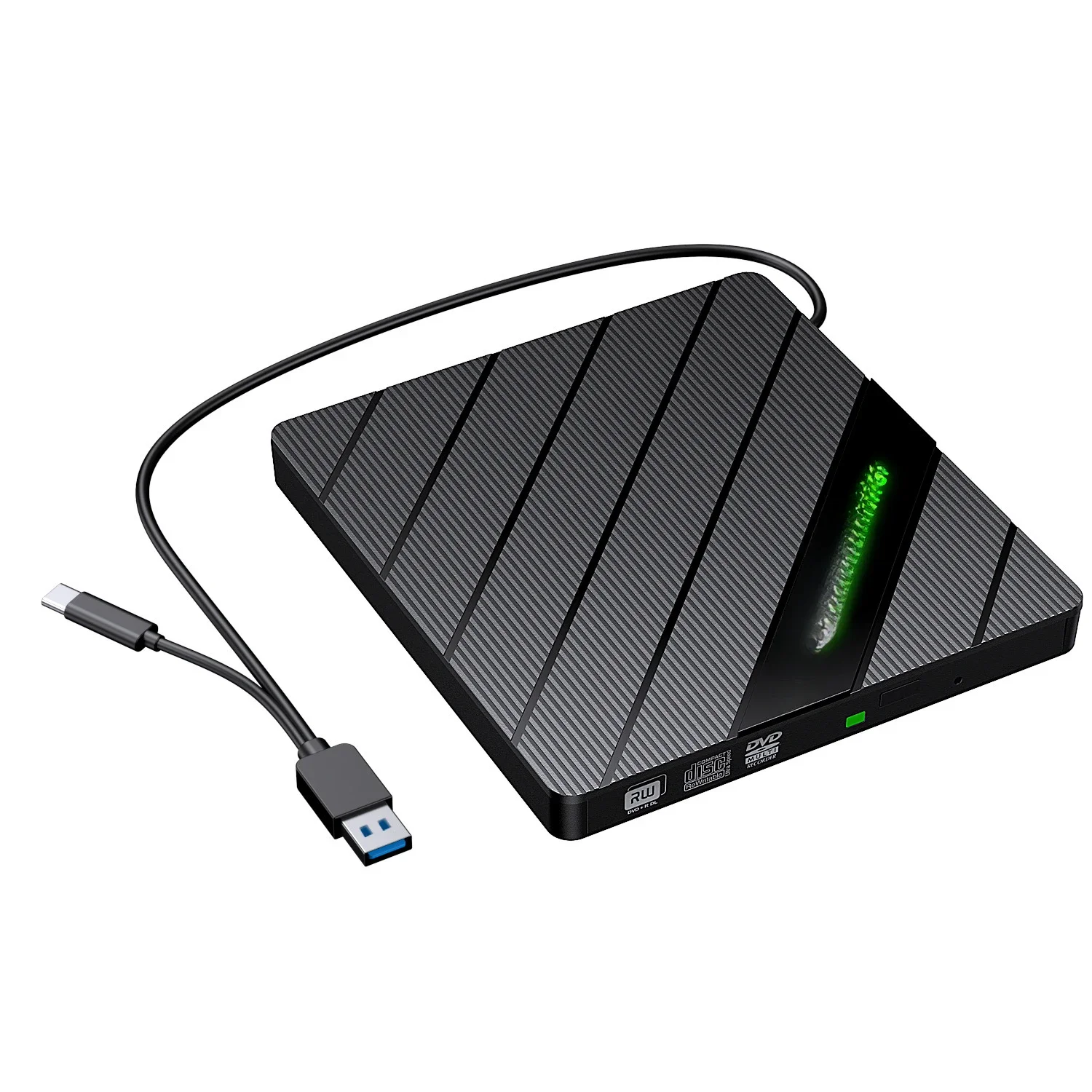 Многофункциональный расширяемый внешний оптический привод USB3.0/TYPE, DVD-диск, внешний U-диск 7-в-1
Многофункциональный расширяемый внешний оптический привод USB3.0/TYPE, DVD-диск, внешний U-диск 7-в-1