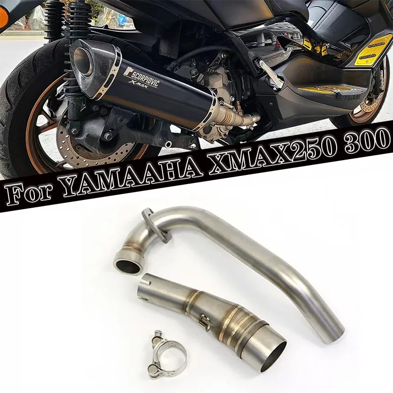 51mm Xmax300 For Yamaha Xmax250 X-max300 Motorcycle Exhaust Middle Pipe Connection Stainless Steel Modified Middle Link Muffler
51mm Xmax300 For Yamaha Xmax250 X-max300 Motorcycle Exhaust Middle Pipe Connection Stainless Steel Modified Middle Link Muffler