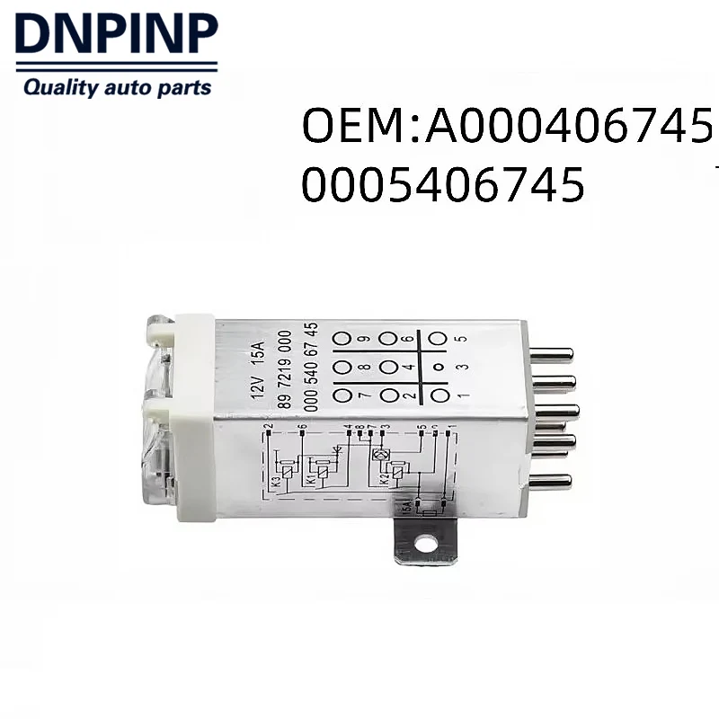 A000406745 Реле защиты ABS для Mercedes Benz W123 W124 W202 0005406745
A000406745 Реле защиты ABS для Mercedes Benz W123 W124 W202 0005406745