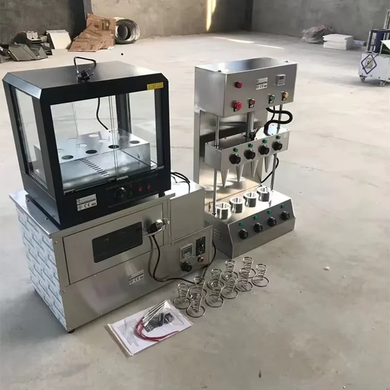 4 Moulds Electric Full-Automatic Pizza Cone Machine Icecream Machine Pizza Making Line With Best Price
4 Moulds Electric Full-Automatic Pizza Cone Machine Icecream Machine Pizza Making Line With Best Price