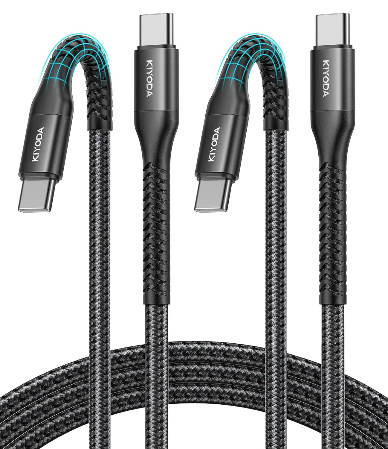 USB C to C Cable 60W Fast Charging 2Pack 6FT, Durable USB C Cord for iPhone 16/15/14, Samsung Galaxy S26, CarPlay
USB C to C Cable 60W Fast Charging 2Pack 6FT, Durable USB C Cord for iPhone 16/15/14, Samsung Galaxy S26, CarPlay