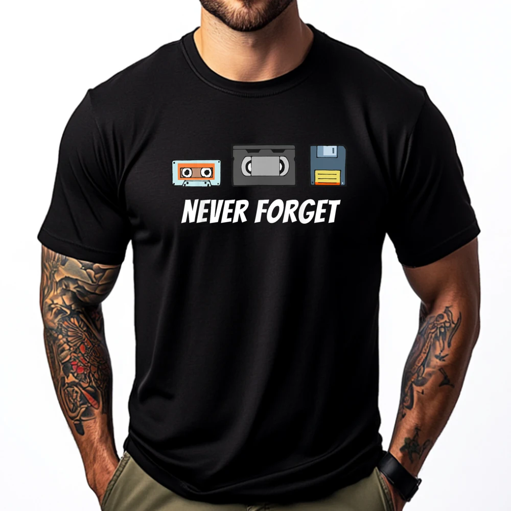 Never Forget Cassette T New T Shirt Vintage T Shirts Fashionable and Trendy Custom Tshirts Large Size
Never Forget Cassette T New T Shirt Vintage T Shirts Fashionable and Trendy Custom Tshirts Large Size