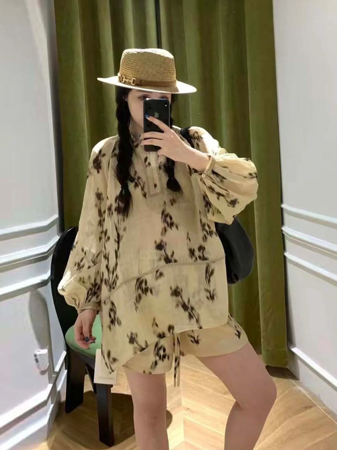 Pure Quality Spring Summer 2026 Artistic Floral Shadow Weave Belt Loose Women's Shirt Breathable Long Sleeve Plant Floral Pat...
Pure Quality Spring Summer 2026 Artistic Floral Shadow Weave Belt Loose Women's Shirt Breathable Long Sleeve Plant Floral Pat...