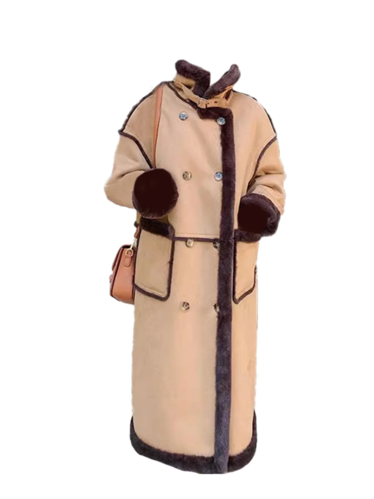 Женское утепленное длинное пальто больших размеров в корейском стиле, новинка весны, свободный крой, высокое качество, зимняя верхняя одежда, прямой крой, для повседневной носки
Женское утепленное длинное пальто больших размеров в корейском стиле, новинка весны, свободный крой, высокое качество, зимняя верхняя одежда, прямой крой, для повседневной носки