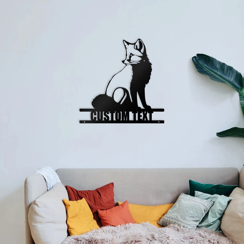 1PC Creative fox Diy Text You Need Metal Handicraft Tin Plaque Metal Wall Signs For Living Room Decor
1PC Creative fox Diy Text You Need Metal Handicraft Tin Plaque Metal Wall Signs For Living Room Decor