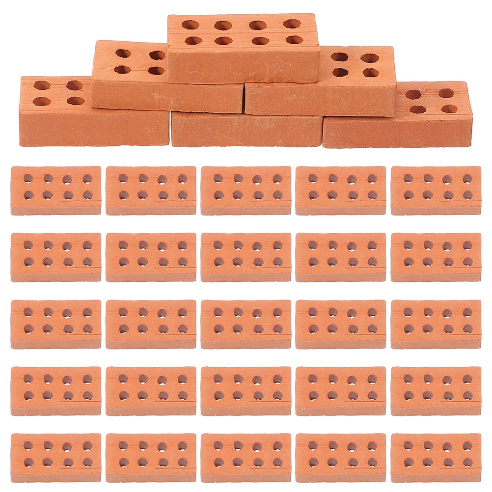 100 Pcs Realistic Mini Bricks Tiles Miniature Decors Simulation Bricks for Landscaping Models Figurines Little Garden Wall
100 Pcs Realistic Mini Bricks Tiles Miniature Decors Simulation Bricks for Landscaping Models Figurines Little Garden Wall
