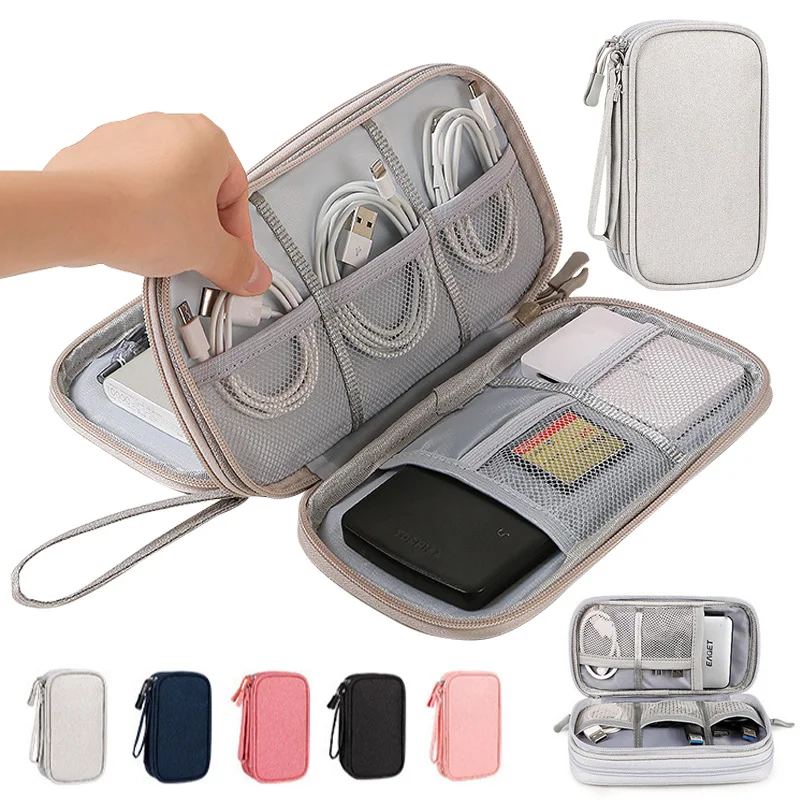 Multi-Color Portable Travel Digital Storage Bag - Electronic Cable Organizer Pouch for Chargers USB Cables Power Banks Earphones
Multi-Color Portable Travel Digital Storage Bag - Electronic Cable Organizer Pouch for Chargers USB Cables Power Banks Earphones