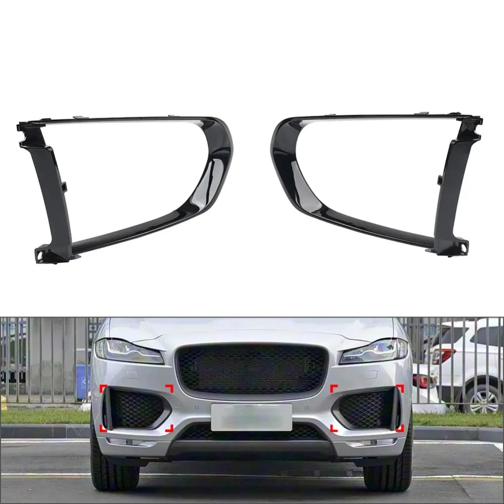 1Pair Car Front Bumper Side Fog Light Outer Trim Decoration For Jaguar F-Pace 2017 2018 2019 2020 2021 2022 2023 ABS Gloss Black
1Pair Car Front Bumper Side Fog Light Outer Trim Decoration For Jaguar F-Pace 2017 2018 2019 2020 2021 2022 2023 ABS Gloss Black