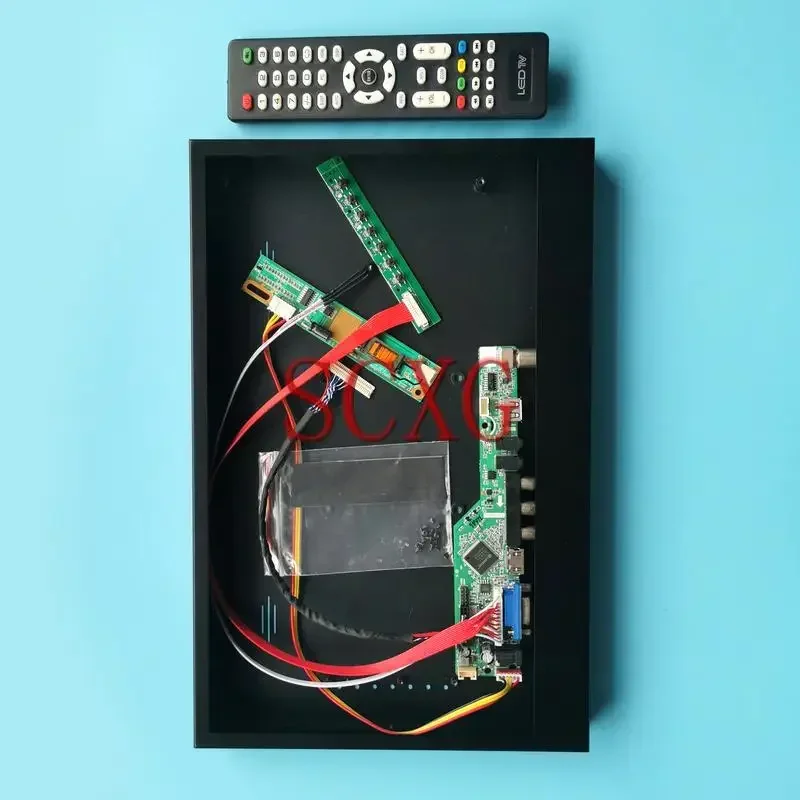 Metal Case+Analog TV Controller Board Fit B141EW01 B141EW02 DIY Kit 14.1" 1CCFL 30 Pin LVDS 1280*800 VGA AV USB HDMI-Compatible
Metal Case+Analog TV Controller Board Fit B141EW01 B141EW02 DIY Kit 14.1" 1CCFL 30 Pin LVDS 1280*800 VGA AV USB HDMI-Compatible