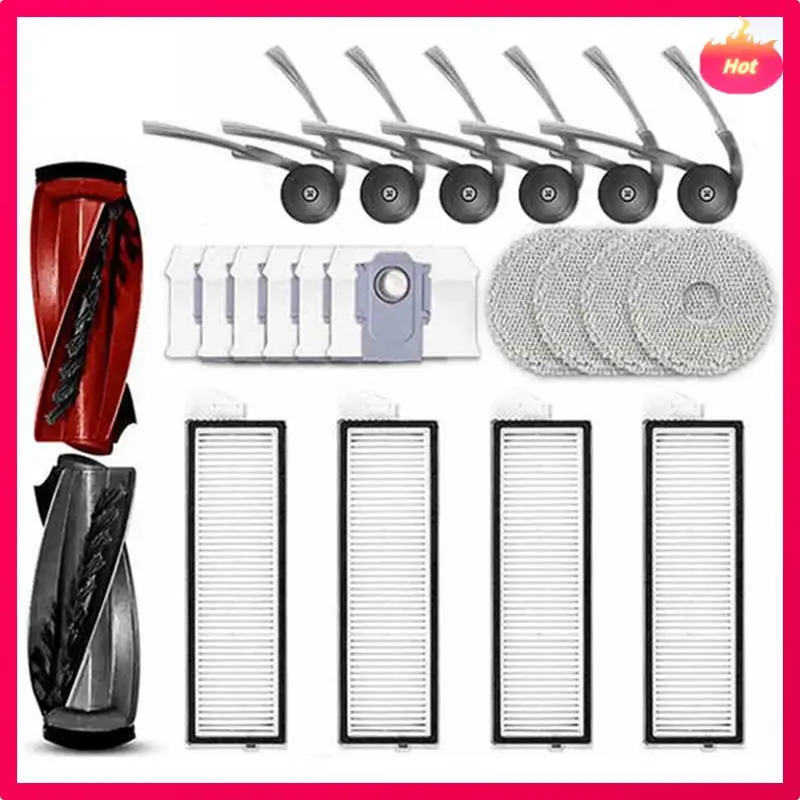 ABYP For Roborock Qrevo Curve/P20 Pro Robot Vacuum Cleaner Main Side Brush Hepa Filter Mop Pads Dust Bags Replacement Parts
ABYP For Roborock Qrevo Curve/P20 Pro Robot Vacuum Cleaner Main Side Brush Hepa Filter Mop Pads Dust Bags Replacement Parts