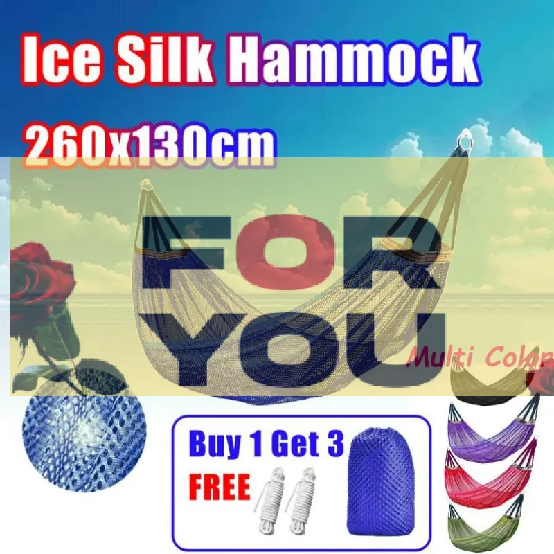 【OD】Travel Hammock With Storage Bag Ice Silk Hammock Duyan Camping Hiking Outdoor Foldable Hammock
【OD】Travel Hammock With Storage Bag Ice Silk Hammock Duyan Camping Hiking Outdoor Foldable Hammock