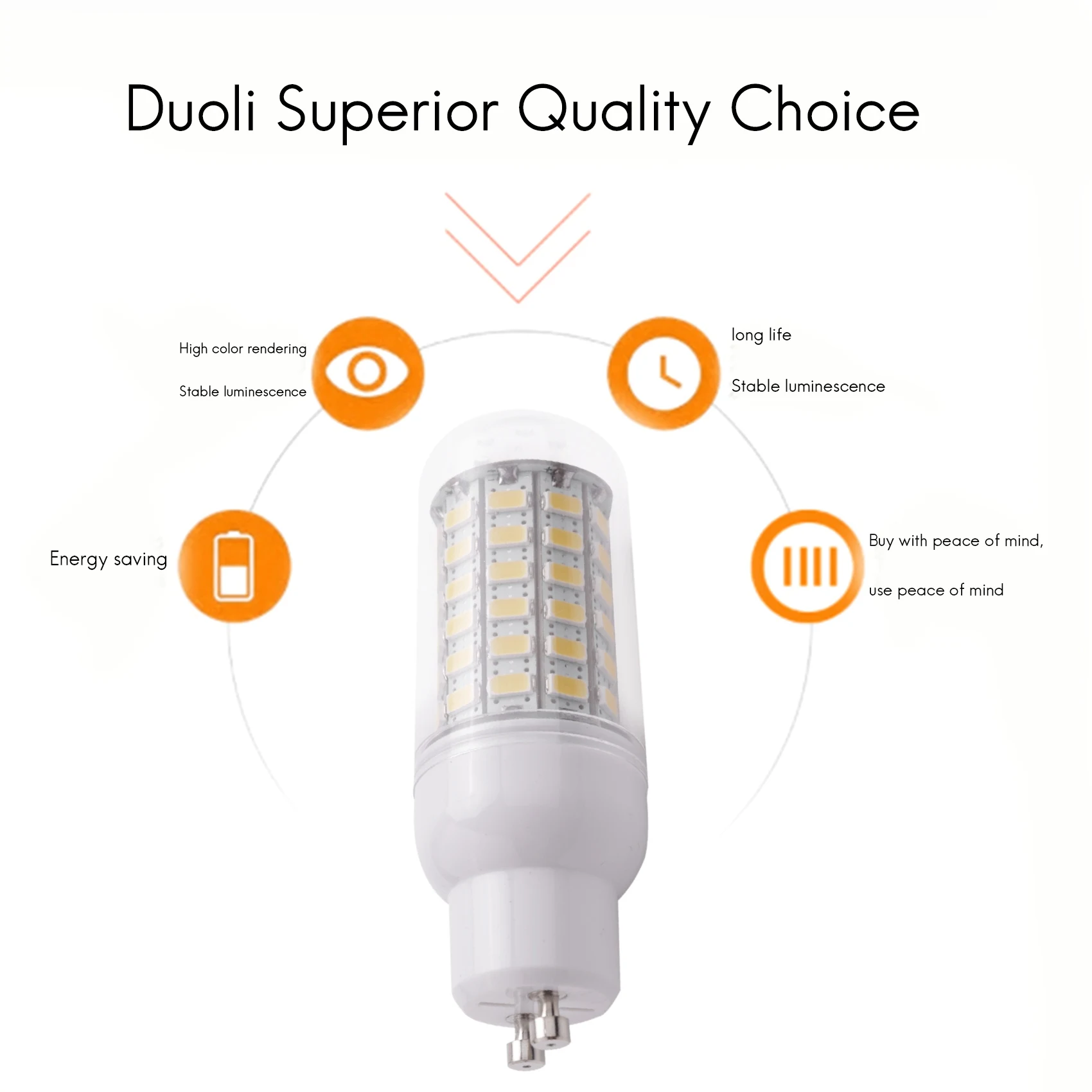 AA63 HOT GU10 10W 5730 SMD 69 LED Bulbs LED Corn Light LED Lamp Energy Saving 360 Degree 200-240V
AA63 HOT GU10 10W 5730 SMD 69 LED Bulbs LED Corn Light LED Lamp Energy Saving 360 Degree 200-240V