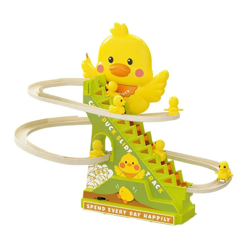 Small Ducks Climbing Toys Ducks Climbing Stairs Tracks Slide Educational Interactive Animal Cartoon Race Fun For Children's Day
Small Ducks Climbing Toys Ducks Climbing Stairs Tracks Slide Educational Interactive Animal Cartoon Race Fun For Children's Day