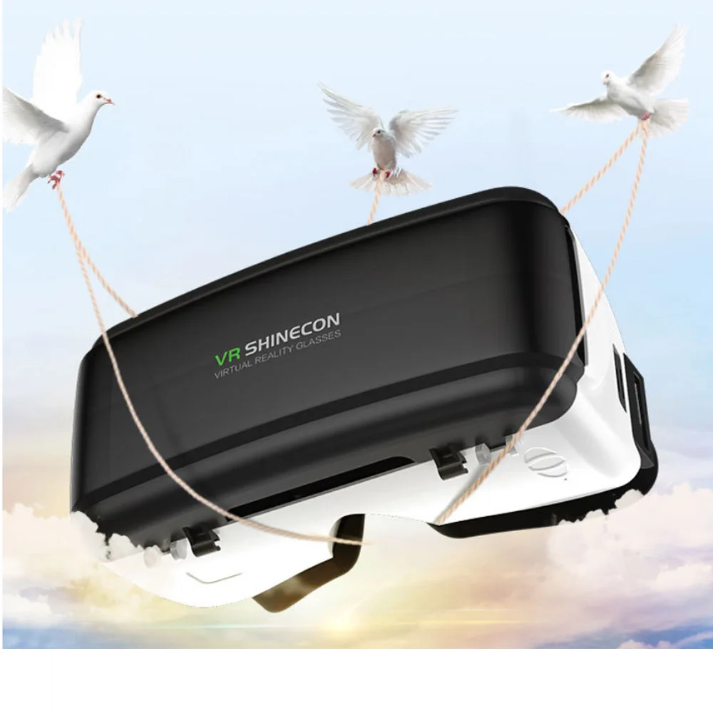 VR glasses Google Cardboard headset virtual glasses Virtual reality 3D VR glasses Shinecon Pro for smartphone ios Android
VR glasses Google Cardboard headset virtual glasses Virtual reality 3D VR glasses Shinecon Pro for smartphone ios Android