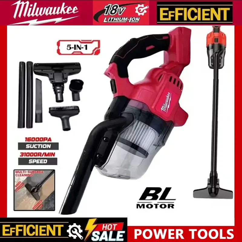 Беспроводной электрический пылесос Milwaukee LED, портативный, для дома, промышленности и строительства, с аккумулятором 18 В
Беспроводной электрический пылесос Milwaukee LED, портативный, для дома, промышленности и строительства, с аккумулятором 18 В