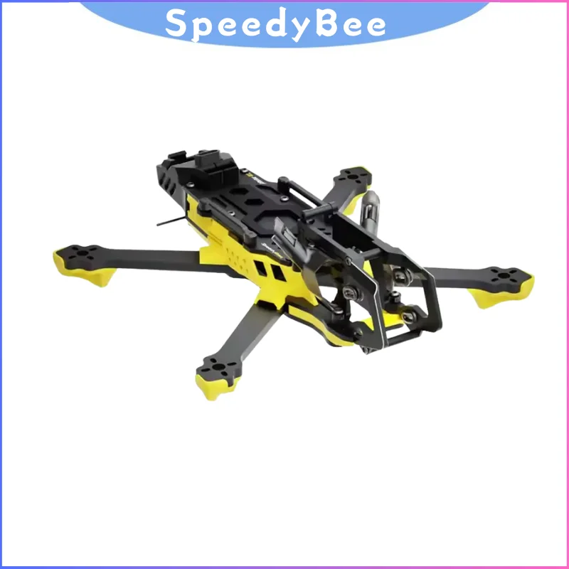 Modular FPV Frame with Swappable Head, SpeedyBee Master3X for 3-3.6 Inch Props, 4mm Carbon Arms, Freestyle & Racing Quadcopter
Modular FPV Frame with Swappable Head, SpeedyBee Master3X for 3-3.6 Inch Props, 4mm Carbon Arms, Freestyle & Racing Quadcopter