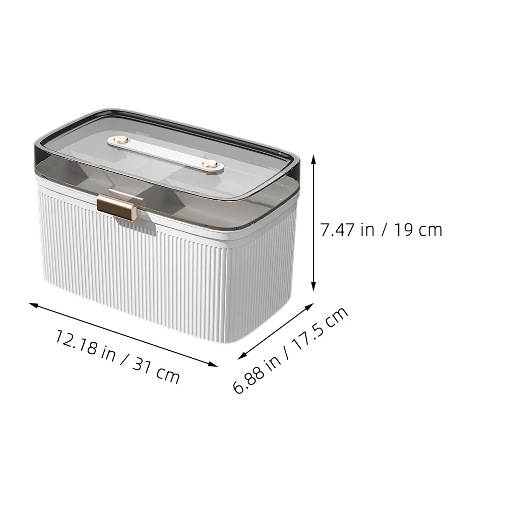 Portable Transparent Medicine Box Large Aid Organizer Case Lightweight Home Travel Medicine Storage 
Portable Transparent Medicine Box Large Aid Organizer Case Lightweight Home Travel Medicine Storage