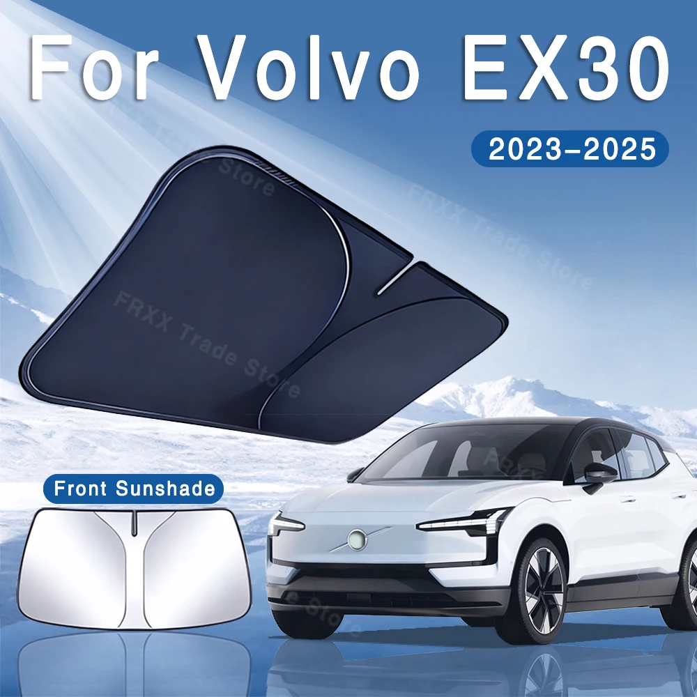 For Volvo EX30 2023 2024 2025 Foldable Car Sun Visor Front Windshield Sunshade Heat Insulation Summer Cooling Auto Accessories
For Volvo EX30 2023 2024 2025 Foldable Car Sun Visor Front Windshield Sunshade Heat Insulation Summer Cooling Auto Accessories