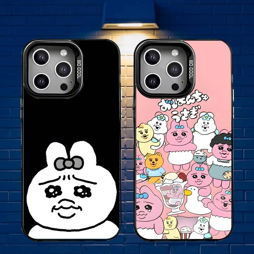 Kawaii O-OpanchuS UsagiS Phone Case For iPhone 16,15,14,13,12,11,Mini,Pro,E,MAX Gray Matte Silicone Black Cover
Kawaii O-OpanchuS UsagiS Phone Case For iPhone 16,15,14,13,12,11,Mini,Pro,E,MAX Gray Matte Silicone Black Cover