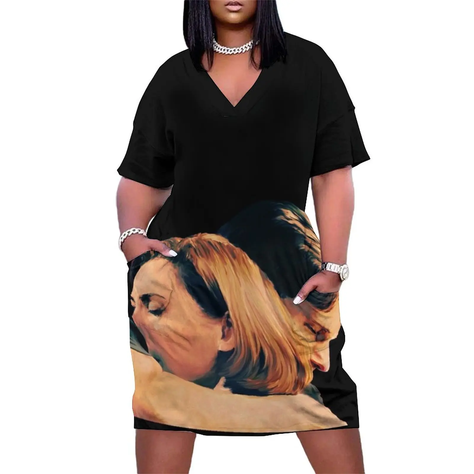 You've made me a whole person painting Loose Pocket Dress clothes for woman cocktail dresses
You've made me a whole person painting Loose Pocket Dress clothes for woman cocktail dresses
