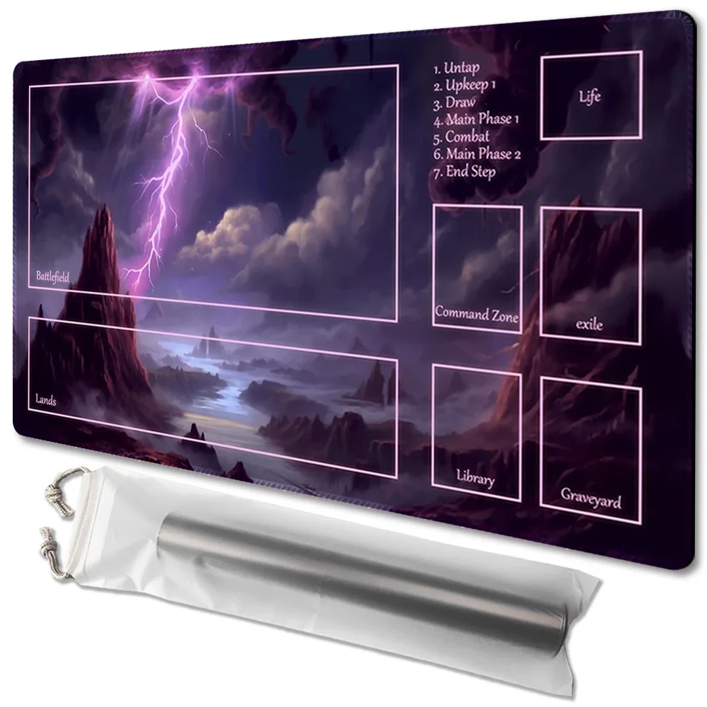 Lightning Lagoon-Board Game MTG Playmat Table Mat Game Size 60X35 CM Mousepad Compatible for TCG CCG
Lightning Lagoon-Board Game MTG Playmat Table Mat Game Size 60X35 CM Mousepad Compatible for TCG CCG
