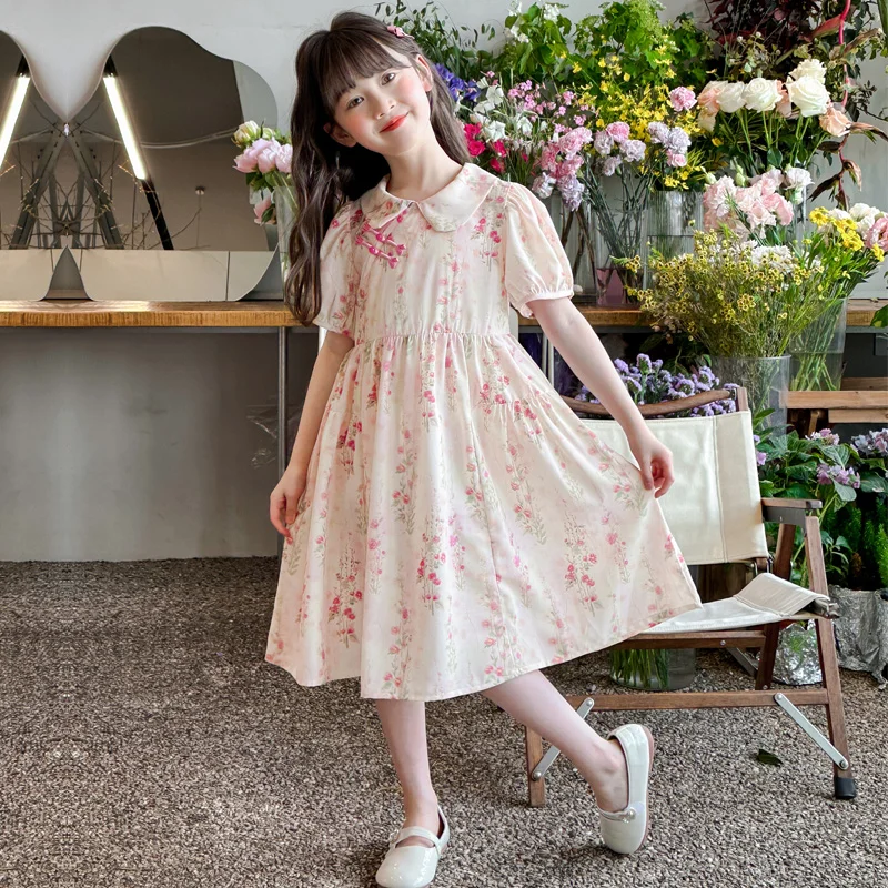 Fashion Party Kids Cheongsam Modern Girls Dresses Performance Children's Clothing Casual Baby Chinese Style Dress Qipao Vestidos
Fashion Party Kids Cheongsam Modern Girls Dresses Performance Children's Clothing Casual Baby Chinese Style Dress Qipao Vestidos