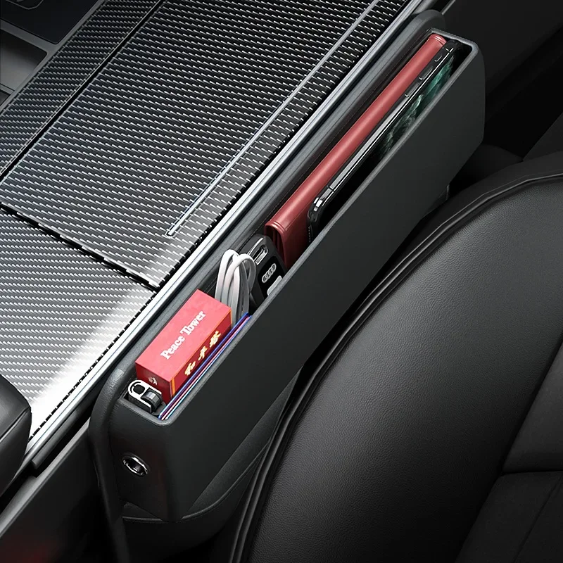 Car Crevice Leather Storage Box, Car Seat Crevice Storage Miscellaneous Box Bag, Car Center Control Leak Proof Supplies
Car Crevice Leather Storage Box, Car Seat Crevice Storage Miscellaneous Box Bag, Car Center Control Leak Proof Supplies