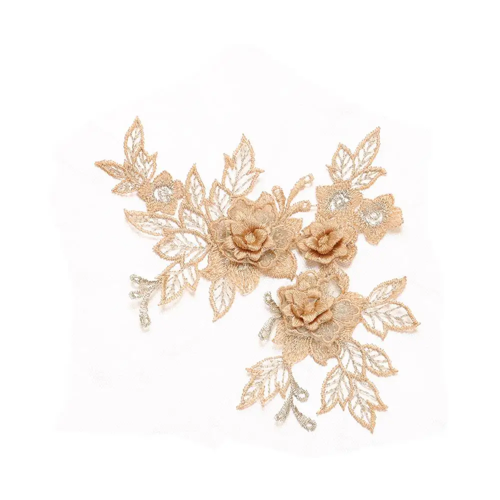 Sewing Craft Wedding Tulle 3D Trims Lace Flower Bridal Applique Motif Embroidery
Sewing Craft Wedding Tulle 3D Trims Lace Flower Bridal Applique Motif Embroidery