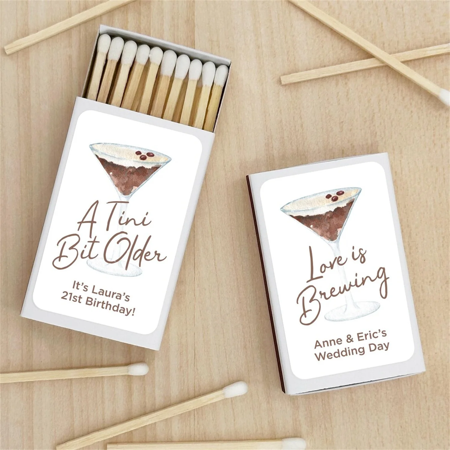 Custom Champagne Matchboxes – Wedding Favors, Bachelorette Party, Personalized Matches, Bridal Shower, Rehearsal Dinner, Engag
Custom Champagne Matchboxes – Wedding Favors, Bachelorette Party, Personalized Matches, Bridal Shower, Rehearsal Dinner, Engag