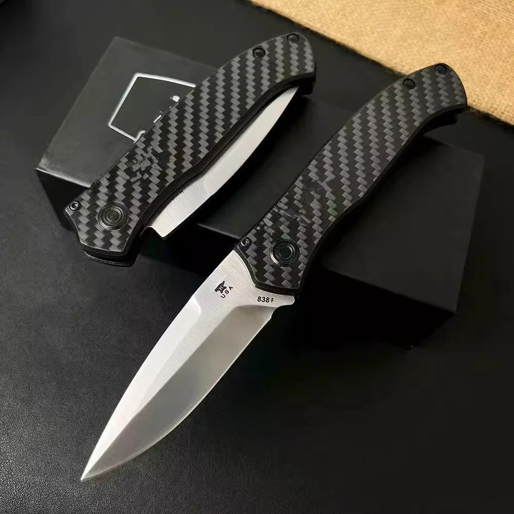 BK Knife Carbon Fiber Handle Customized Edition Folding Knife High Hardness EDC Pocket Fruit Knife
BK Knife Carbon Fiber Handle Customized Edition Folding Knife High Hardness EDC Pocket Fruit Knife