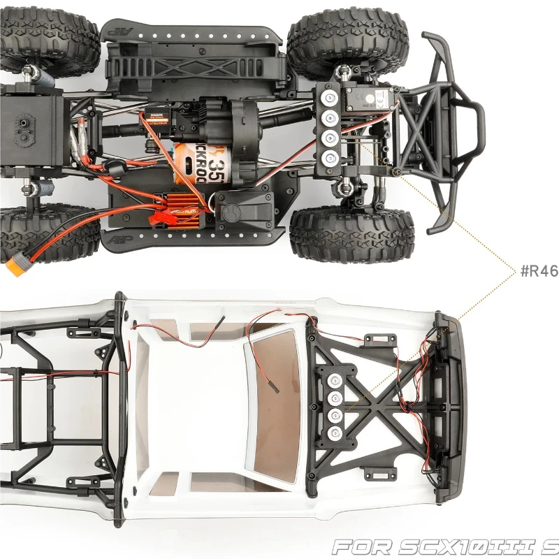 RC Car Magnetic Body Post Quick Release Car Body Kit Modification Accessories for 1/10 RC SCX10 III Toyota SR5
RC Car Magnetic Body Post Quick Release Car Body Kit Modification Accessories for 1/10 RC SCX10 III Toyota SR5
