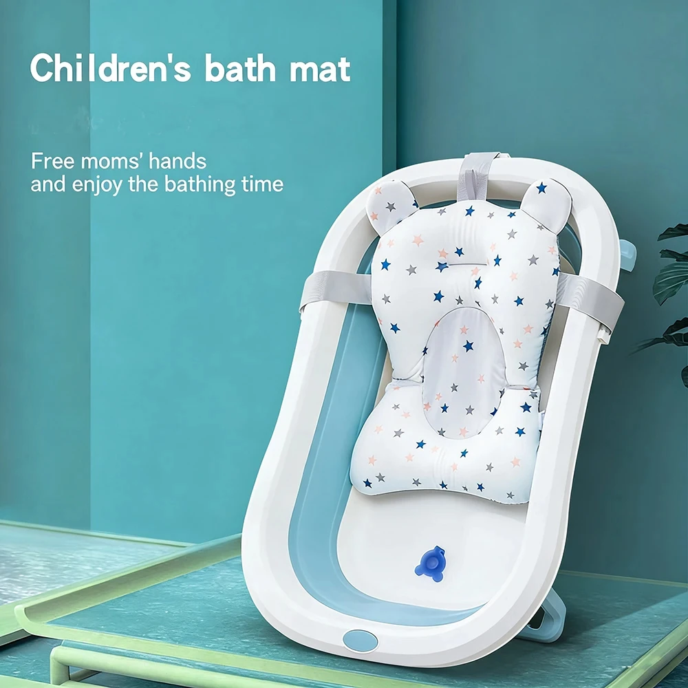 Baby Bathtub Pad Ajustable Bath Support Seat Mat Shower Cushion Newborn Foldable Baby Bath Seat Floating Security Water Pad אמבטיה מתקפלת תינוק
Baby Bathtub Pad Ajustable Bath Support Seat Mat Shower Cushion Newborn Foldable Baby Bath Seat Floating Security Water Pad אמבטיה מתקפלת תינוק