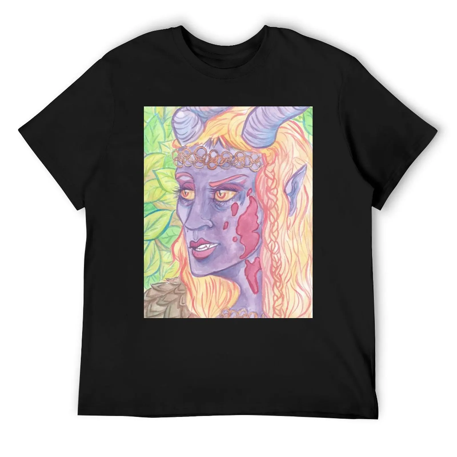 Watercolour Tiefling T-Shirt custom shirt aesthetic clothes heavyweights new edition Men's cotton t-shirt
Watercolour Tiefling T-Shirt custom shirt aesthetic clothes heavyweights new edition Men's cotton t-shirt