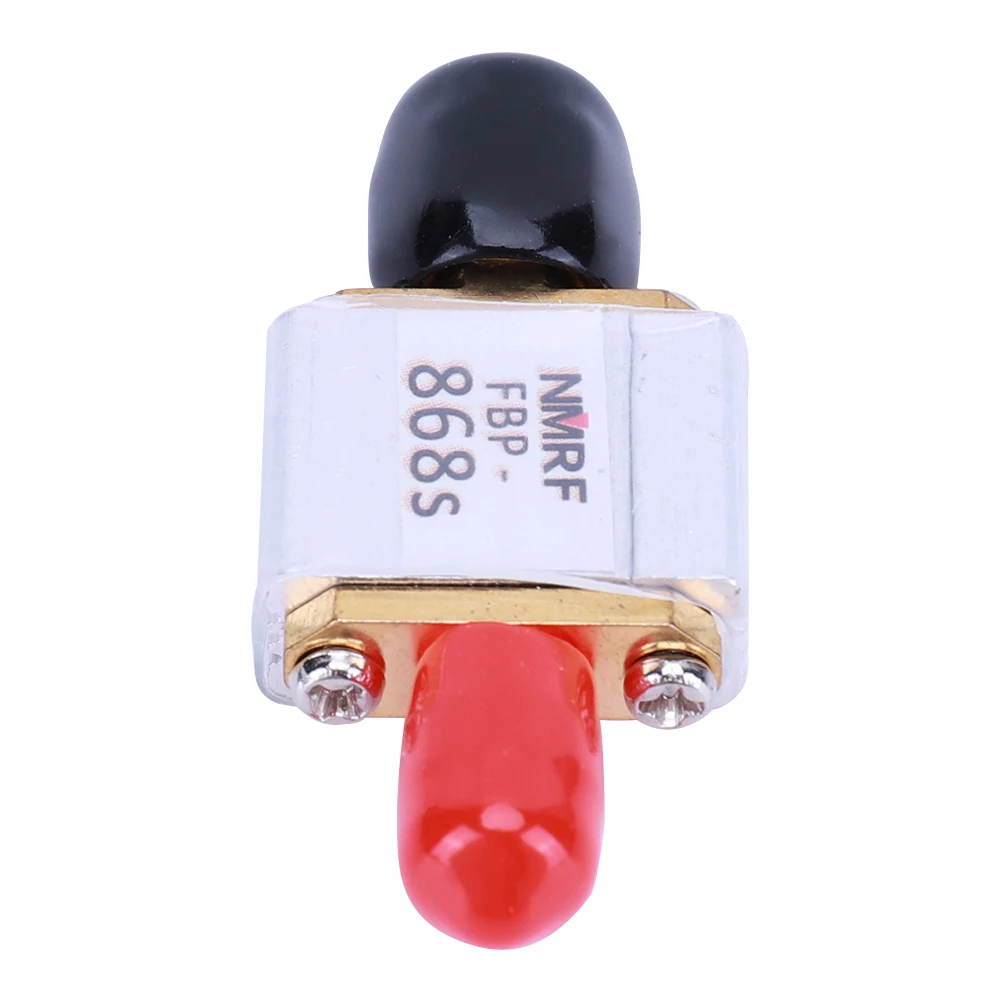 868 MHz RF Bandpass Filter for RFID and LoRa IoT Nodes with SMA-M and SMA-F Interfaces Low Noise Signal Filtering
868 MHz RF Bandpass Filter for RFID and LoRa IoT Nodes with SMA-M and SMA-F Interfaces Low Noise Signal Filtering