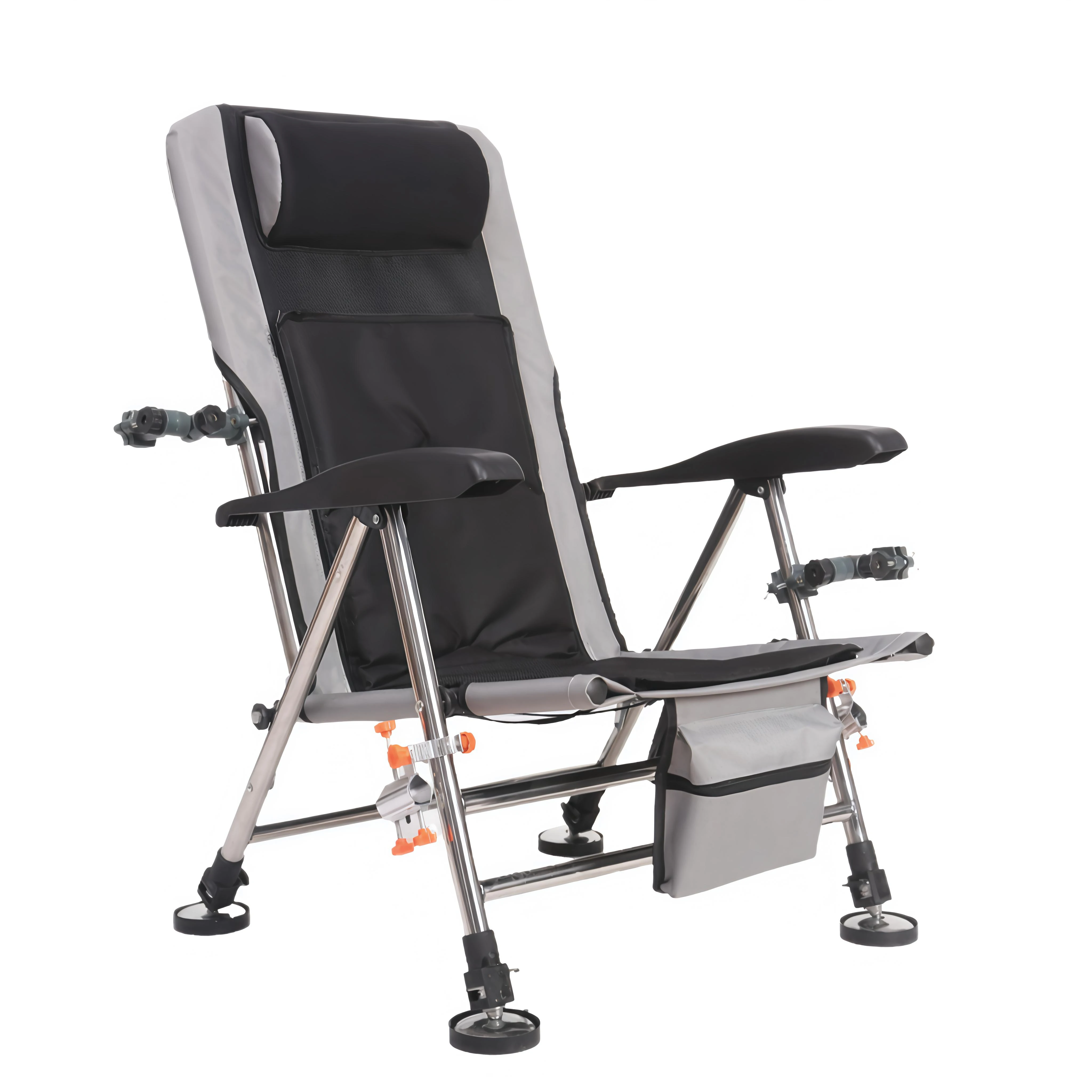European Folding Aluminum Alloy Fishing Chair Lightweight Portable Multifunctional Outdoor Seat Grey
European Folding Aluminum Alloy Fishing Chair Lightweight Portable Multifunctional Outdoor Seat Grey