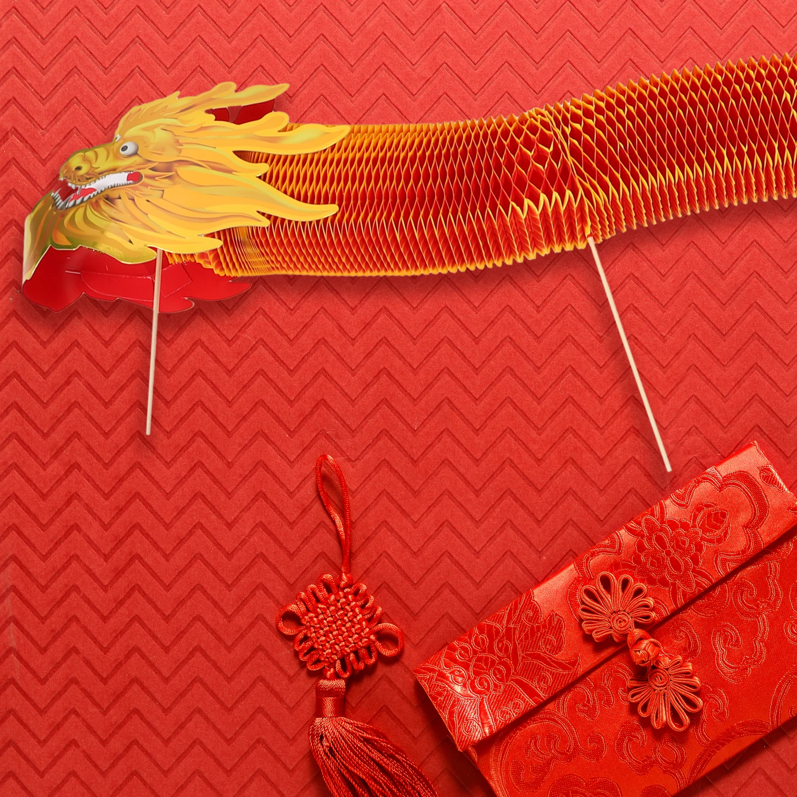 Golden 150cm H Crank Paper Dragon Decor for Chinese New Year Spring Festival Party dragon decorations photo props
Golden 150cm H Crank Paper Dragon Decor for Chinese New Year Spring Festival Party dragon decorations photo props