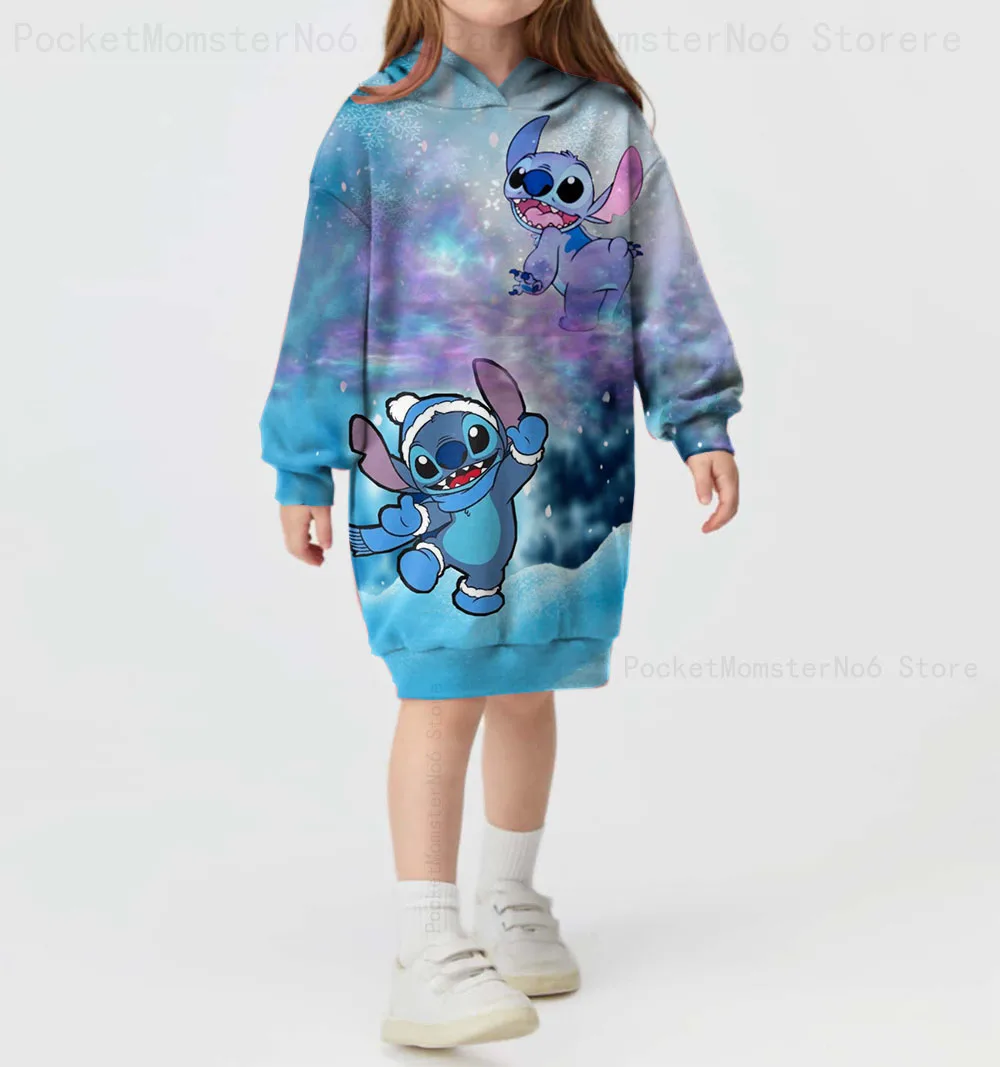 Disney Street Casual Simple Fashion Stitch Children's Hoodie Dress Autumn and Winter Mid-Length Sweater
Disney Street Casual Simple Fashion Stitch Children's Hoodie Dress Autumn and Winter Mid-Length Sweater