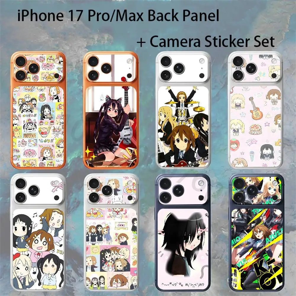 Anime K-ON Girls Cute For iPhone 17Pro/ProMax Battry Back Cover with Camera Decal Skin Rear Protective Sticker Film
Anime K-ON Girls Cute For iPhone 17Pro/ProMax Battry Back Cover with Camera Decal Skin Rear Protective Sticker Film