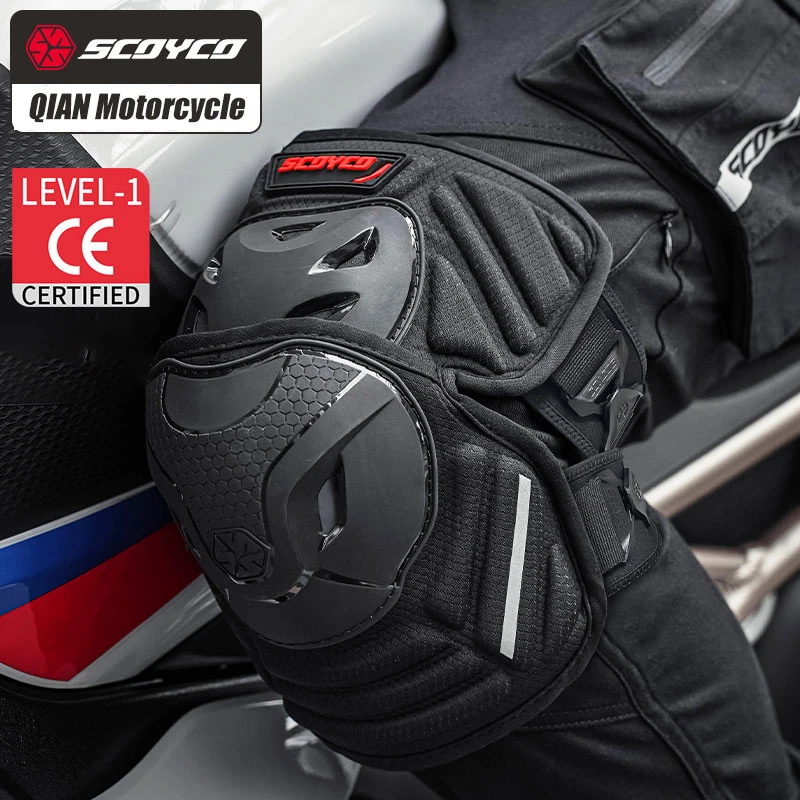 SCOYCO Motorcycle Knee Pads Motocross Guards Protection TPR Shell Adjustable Motorbike MTB Bike Knee Pad Safety Guards Joelheira
SCOYCO Motorcycle Knee Pads Motocross Guards Protection TPR Shell Adjustable Motorbike MTB Bike Knee Pad Safety Guards Joelheira