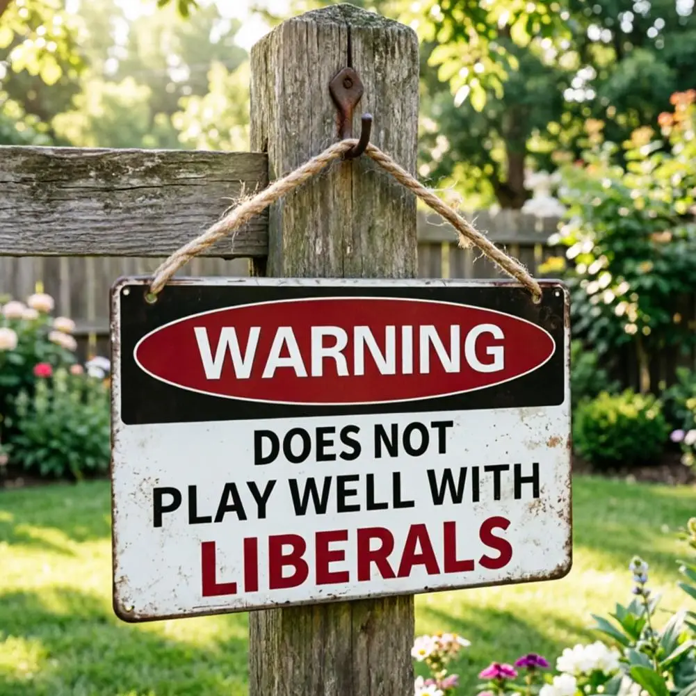 Funny Warning Sign with Liberals Country Style Rustic Wooden Wall Art for Home Office Cafe Yard Garden Decor Unique Gift for Men
Funny Warning Sign with Liberals Country Style Rustic Wooden Wall Art for Home Office Cafe Yard Garden Decor Unique Gift for Men