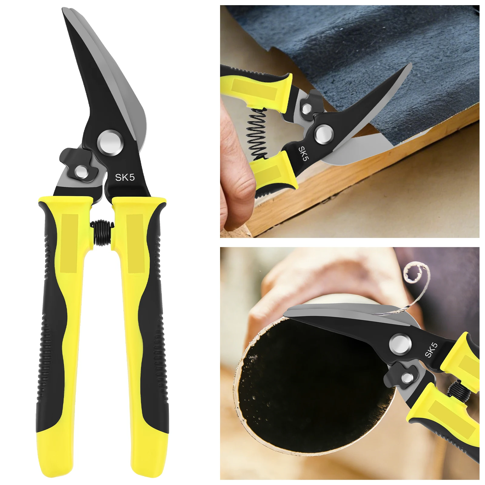 Ножницы для резки металла, многофункциональные ножницы для олова, практичный прямой/сдвижной инструмент для резки металла с предохранительным замком для алюминиевого картона
Ножницы для резки металла, многофункциональные ножницы для олова, практичный прямой/сдвижной инструмент для резки металла с предохранительным замком для алюминиевого картона