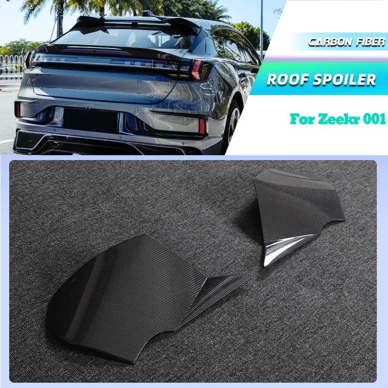 Углеродное волокно, задний спойлер на крышу автомобиля, крылья для Zeekr 001 2021-2023, автогоночный задний спойлер, хвостовое крыло, комплекты кузова из FRP 
Углеродное волокно, задний спойлер на крышу автомобиля, крылья для Zeekr 001 2021-2023, автогоночный задний спойлер, хвостовое крыло, комплекты кузова из FRP