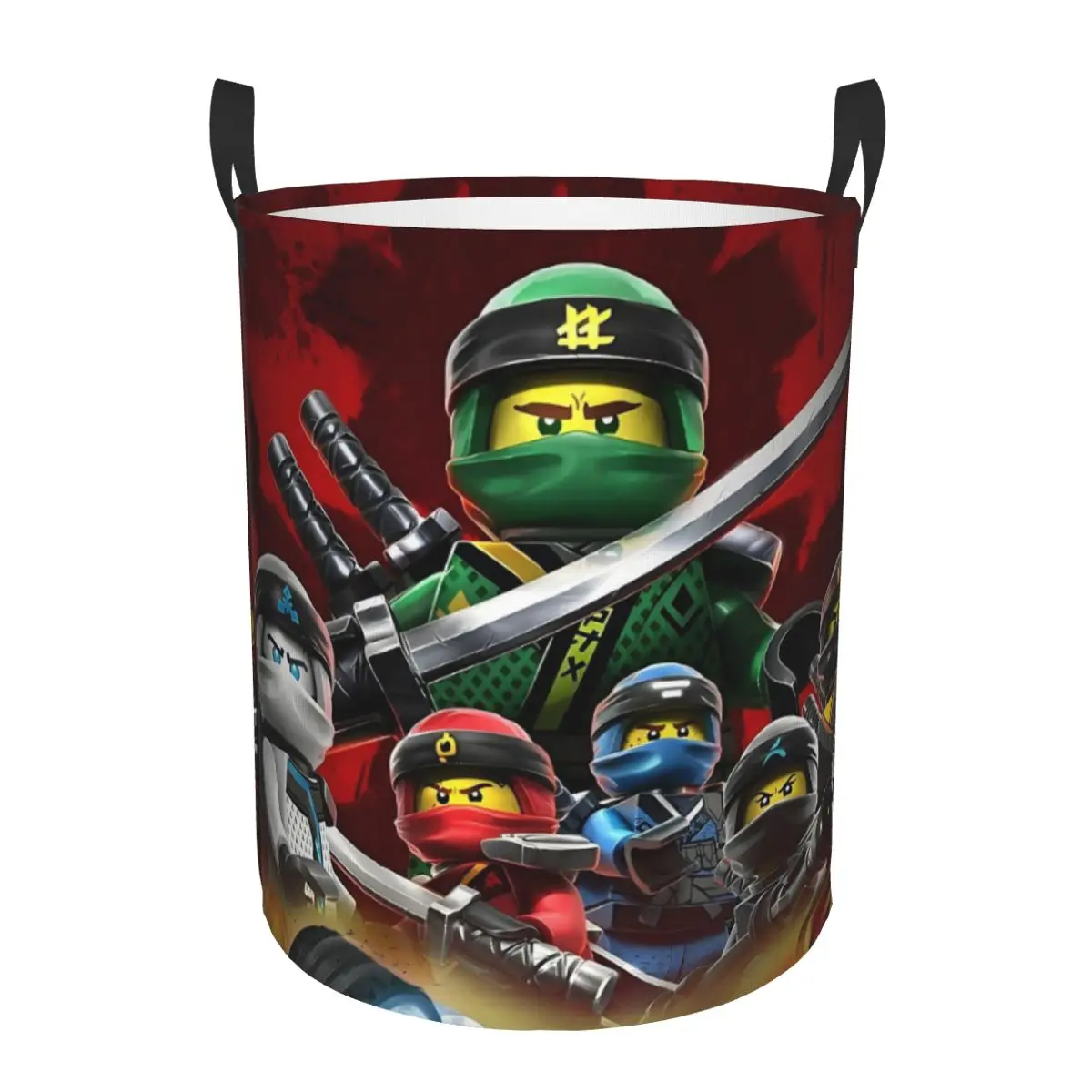 Индивидуальная корзина для белья Whirlwind Phantoms N-Ninjagos, складная корзина для хранения одежды большой емкости, детская корзина для приключений в стиле аниме
Индивидуальная корзина для белья Whirlwind Phantoms N-Ninjagos, складная корзина для хранения одежды большой емкости, детская корзина для приключений в стиле аниме