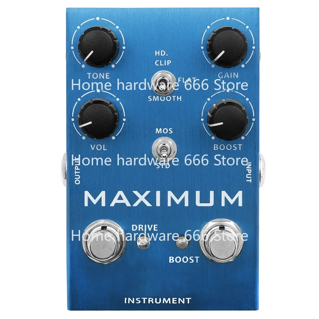 Integrated Effector for Electric Guitar, Single Block, Distortion, Overload, Bass, Outdoor Performance Instrument,
Integrated Effector for Electric Guitar, Single Block, Distortion, Overload, Bass, Outdoor Performance Instrument,