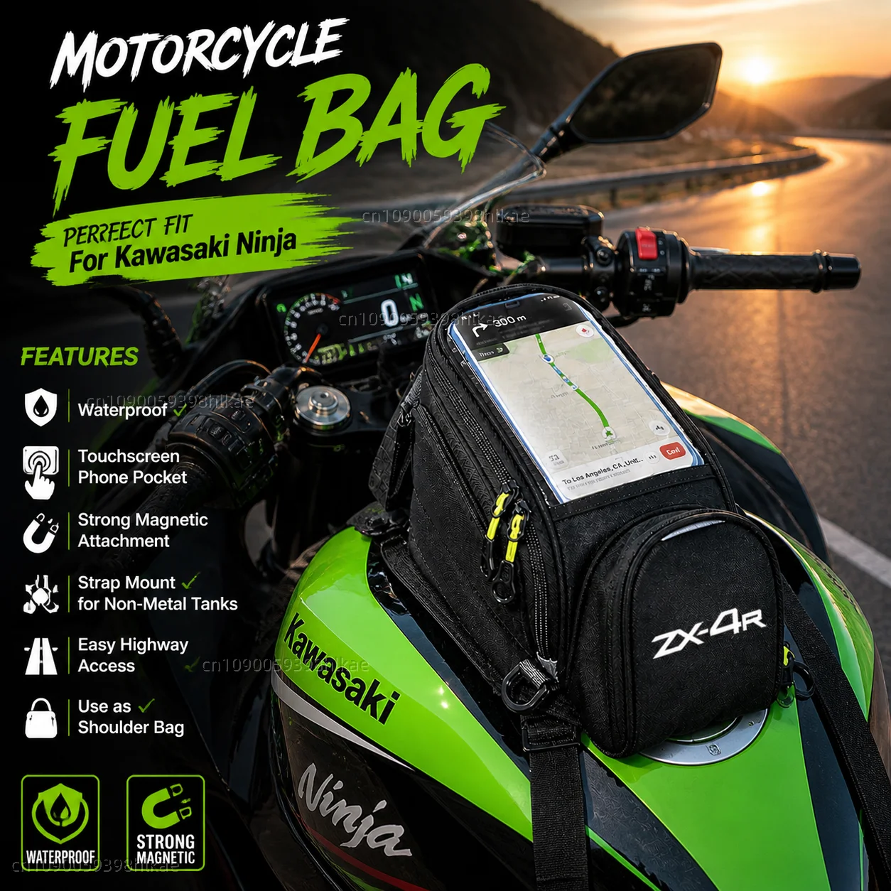 NEW Universal Magnetic Fuel Tank Bag Motorcycle Phone Navigation Pack For Kawasaki Ninja ZX4RR ZX 4RR Ninja ZX 4R ZX4R
NEW Universal Magnetic Fuel Tank Bag Motorcycle Phone Navigation Pack For Kawasaki Ninja ZX4RR ZX 4RR Ninja ZX 4R ZX4R