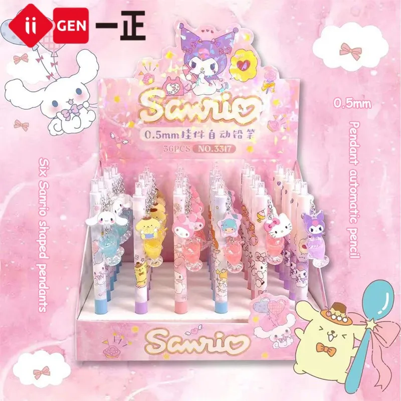 Подвеска Sanrio Автоматическая 6 шт., школьные принадлежности, карандаш для учеников, милый автоматический карандаш без заточки, канцелярские принадлежности для студентов
Подвеска Sanrio Автоматическая 6 шт., школьные принадлежности, карандаш для учеников, милый автоматический карандаш без заточки, канцелярские принадлежности для студентов