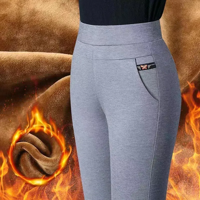 Утепленные флисовые брюки с высокой талией свободного кроя для женщин, осенне-зимние, теплые, эластичные, длиной до щиколотки, повседневные
Утепленные флисовые брюки с высокой талией свободного кроя для женщин, осенне-зимние, теплые, эластичные, длиной до щиколотки, повседневные