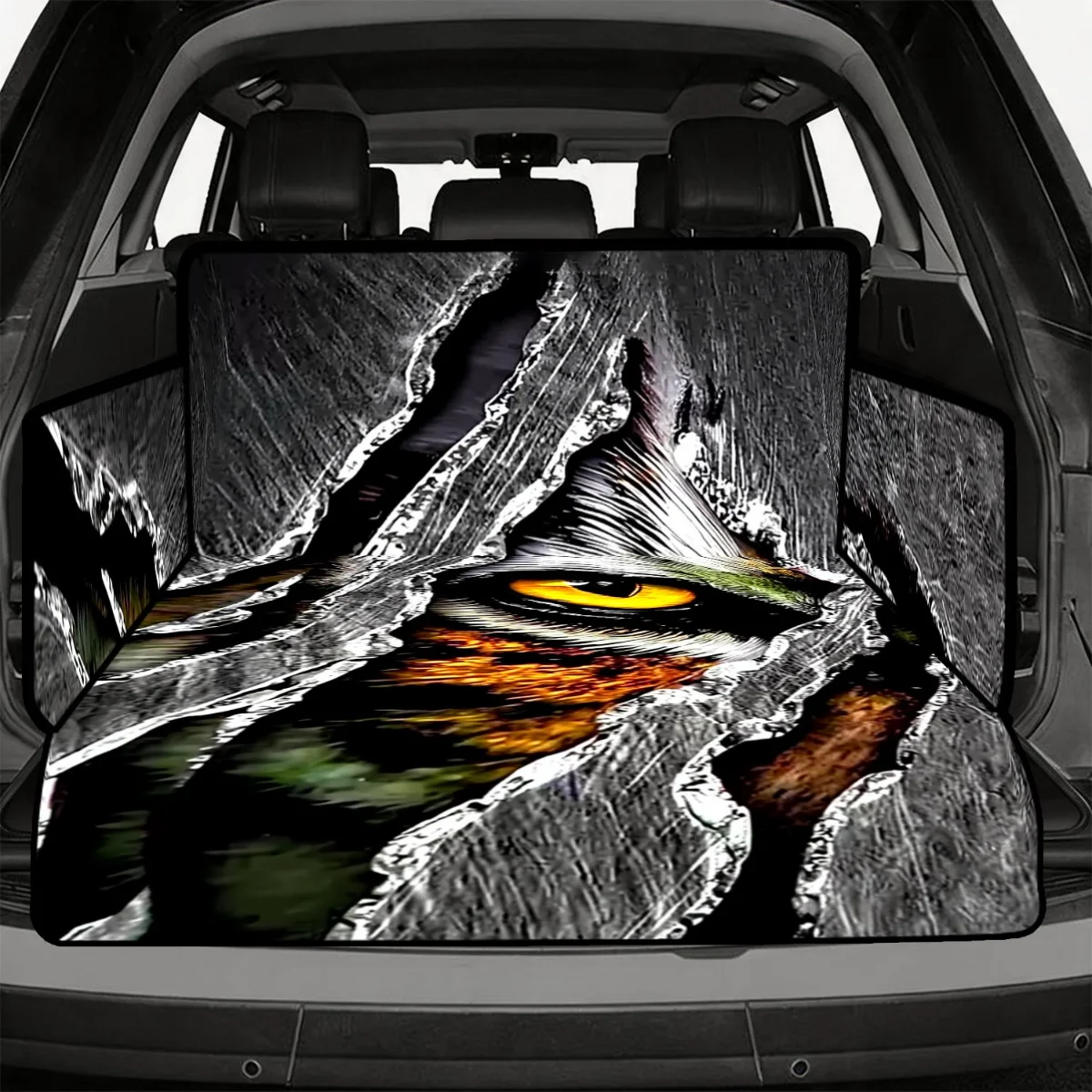 Universal SUV Trunk Pet Cargo Liner Mat Tiger Eye Ripped Claw Print Waterproof Scratchproof Back Cargo Seat Protector Cover Pad
Universal SUV Trunk Pet Cargo Liner Mat Tiger Eye Ripped Claw Print Waterproof Scratchproof Back Cargo Seat Protector Cover Pad