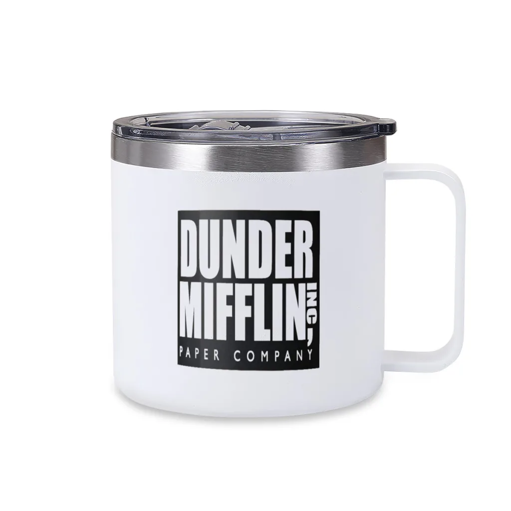 Handle Coffee Cup Dunder Mifflin Stainless Steel 304 Drinkware Thermal 14oz Large Capacity Handle Car Cup
Handle Coffee Cup Dunder Mifflin Stainless Steel 304 Drinkware Thermal 14oz Large Capacity Handle Car Cup